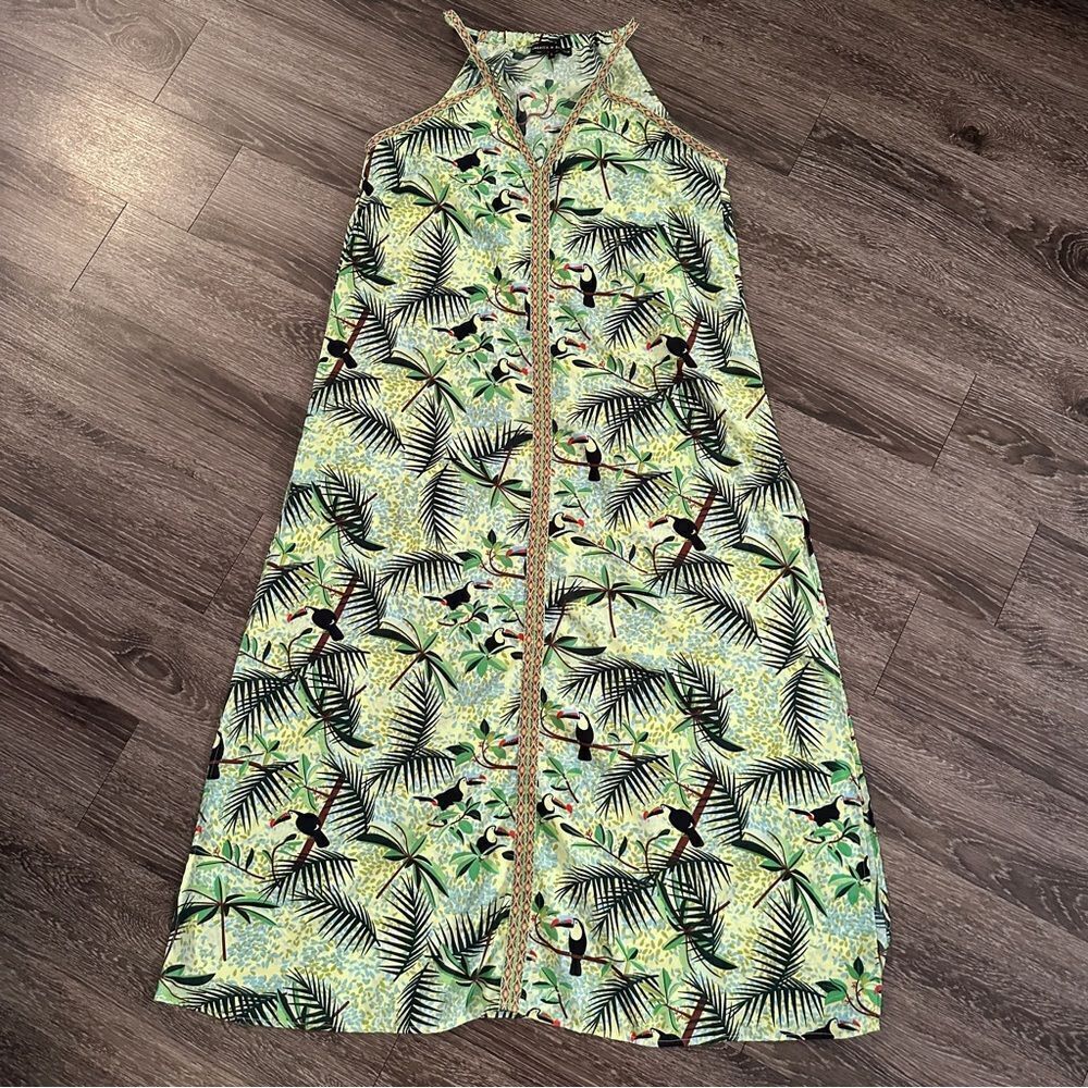 America & Beyond Jungle Maxi Dress